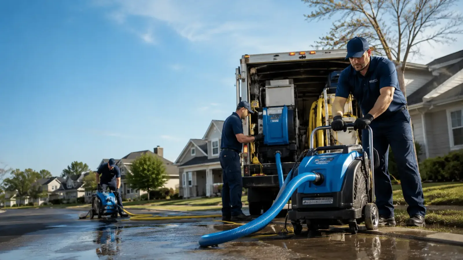 Flood Damage Cleanup in Woodbury, PA